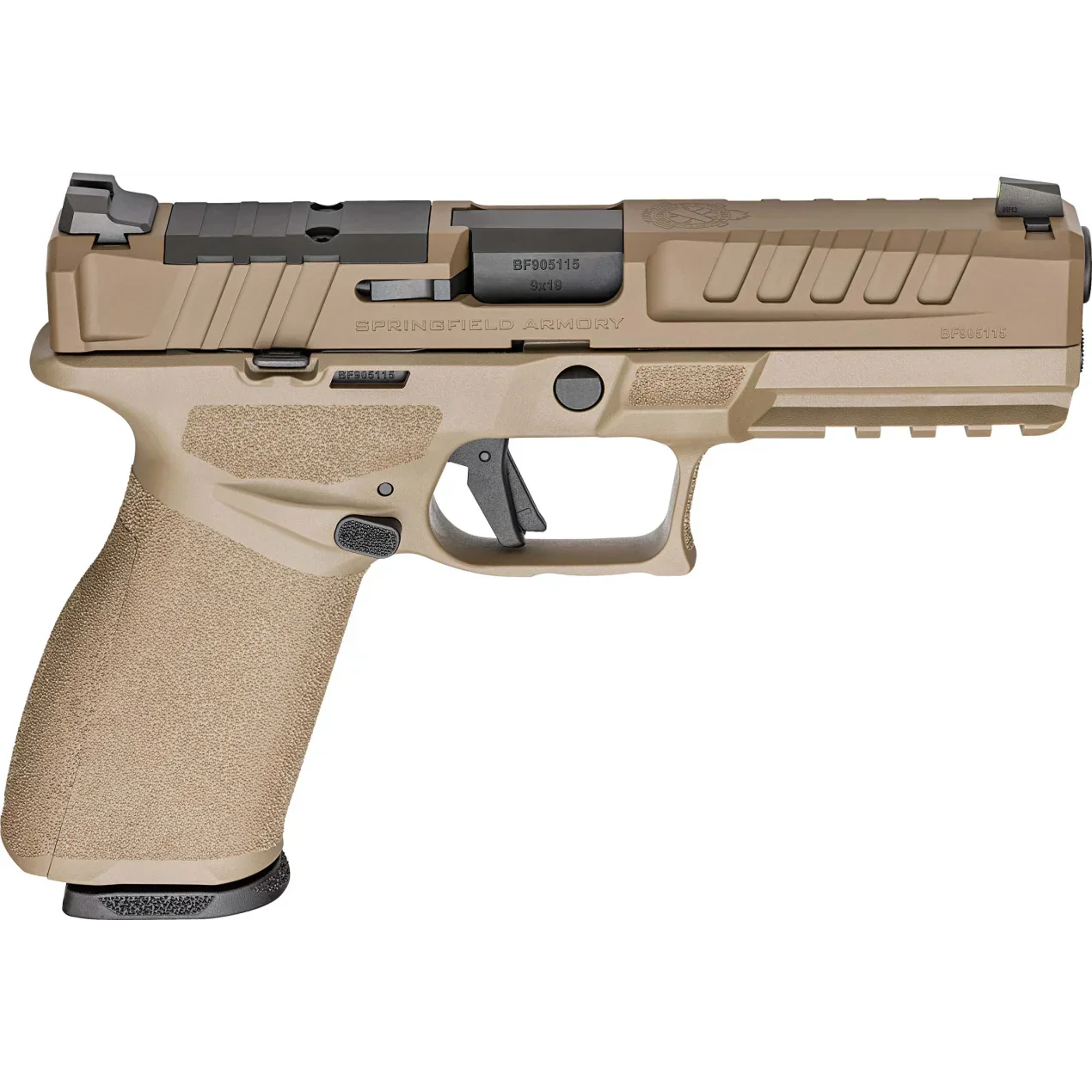 SPRINGFIELD ECHELON FDE 9MM 4.5" 17/20-RD GEAR UP BUNDLE